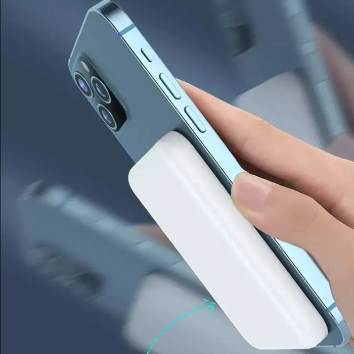 Fast Wireless Travel PowerBank Charger - MagSafe 10,000mAh Magnetic PowerPack
