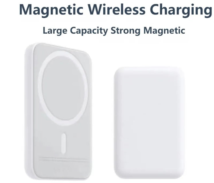 Fast Wireless Travel PowerBank Charger - MagSafe 10,000mAh Magnetic PowerPack