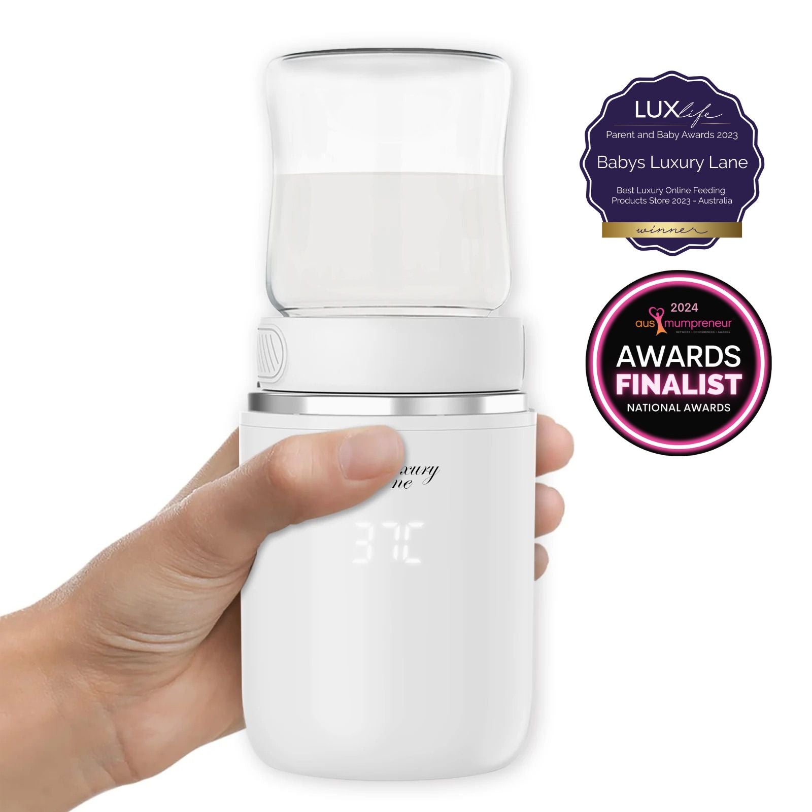 Fast Heating Portable Milk Bottle Warmer Perfect Travel