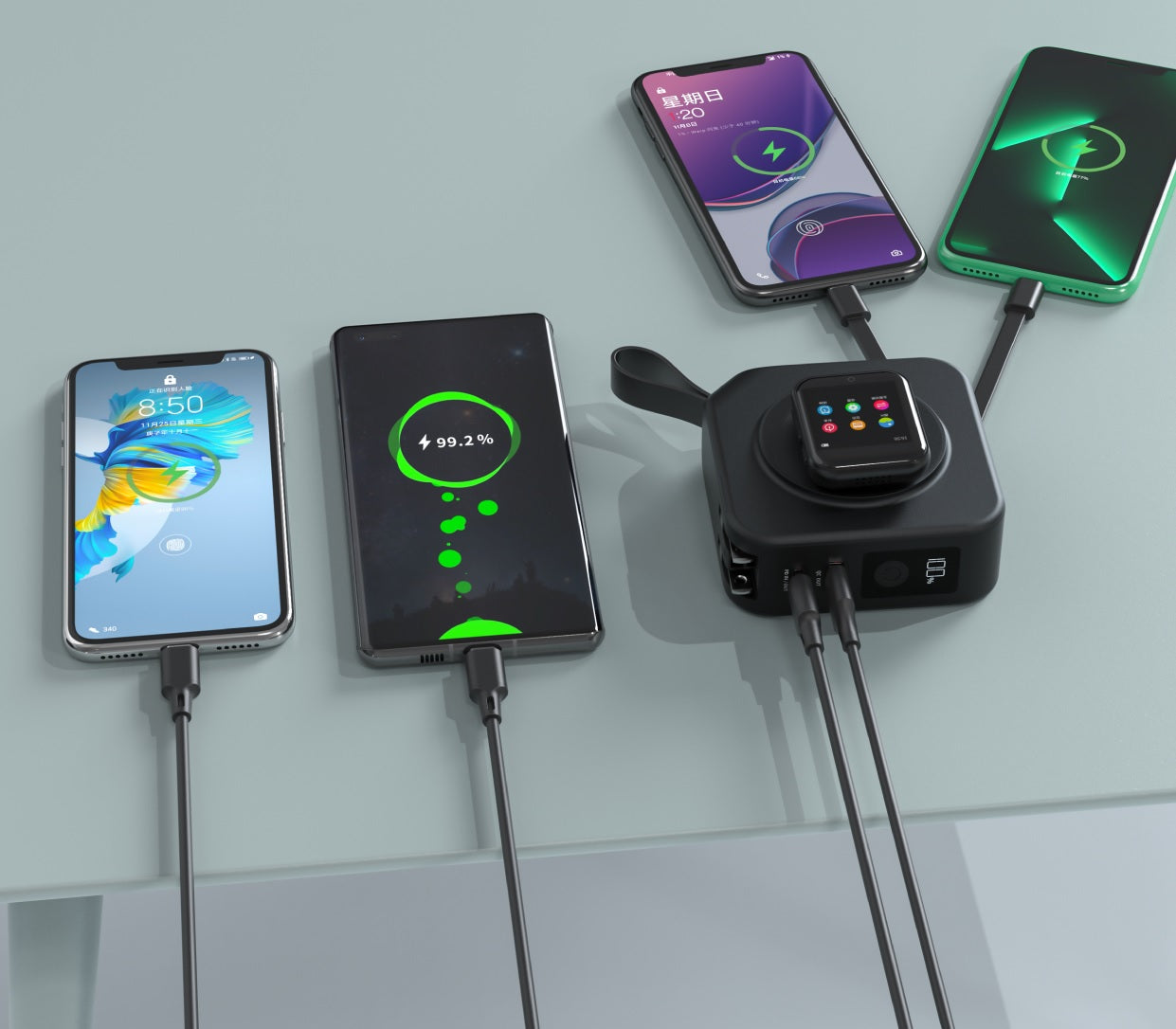 Universal Travel Charger 5 in 1