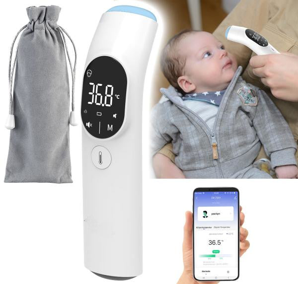 Baby Thermometer - Smart Digital 4 in 1 Bluetooth App