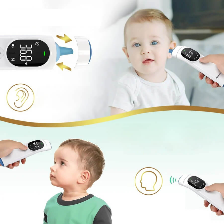 Baby Thermometer - Smart Digital 4 in 1 Bluetooth App