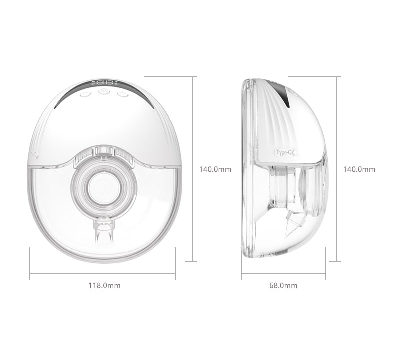 Portable Wireless Cordless Wearable Electric Breast Pump Hands Free Baby's Luxury Lane Australia