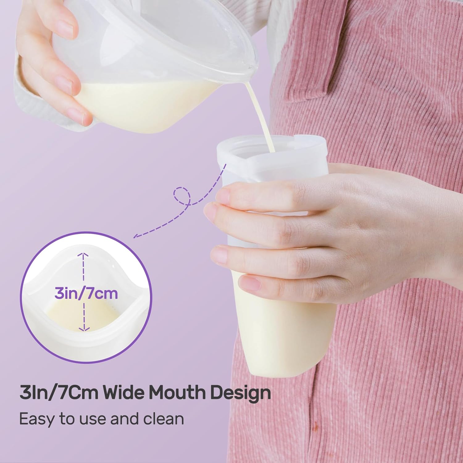 Reusable Breast Milk Storage Pouches