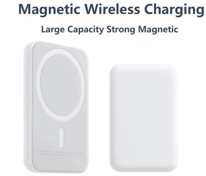 Fast Wireless Travel PowerBank Charger - MagSafe Magnetic PowerPack