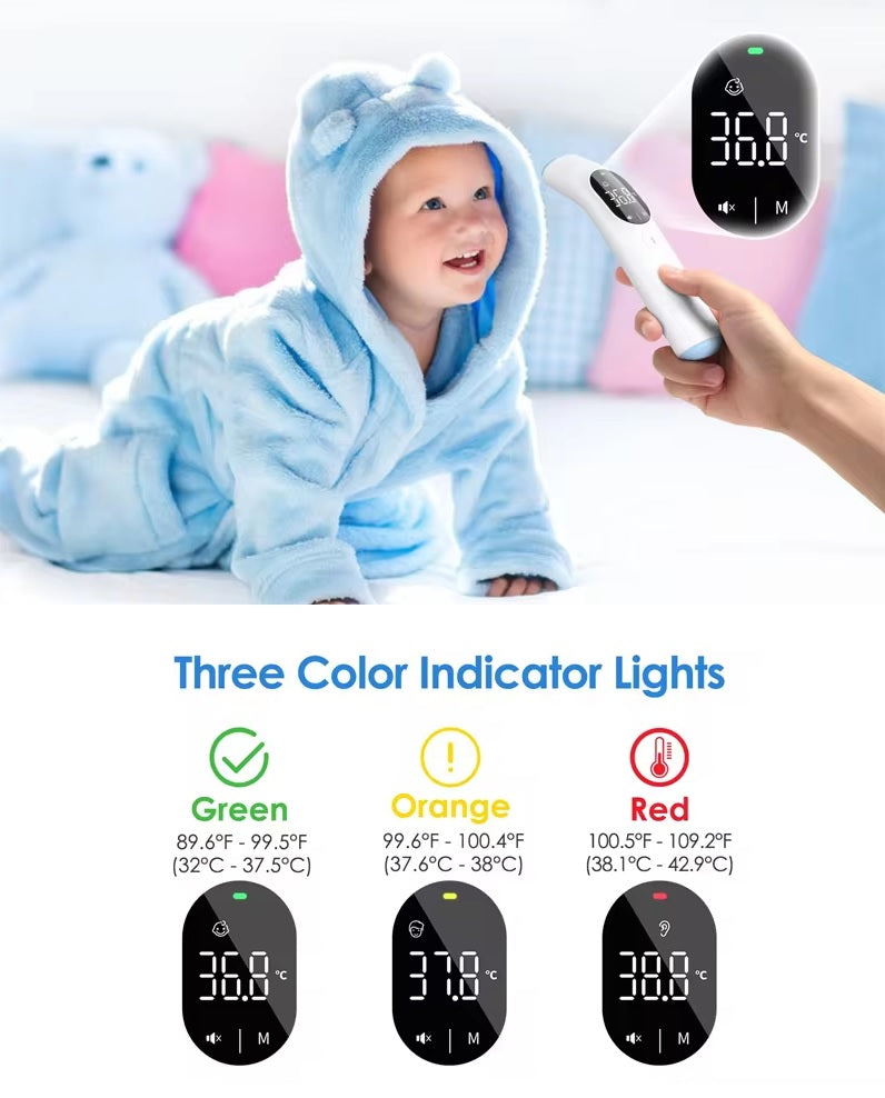 Baby Thermometer - Smart Digital 4 in 1 Bluetooth App