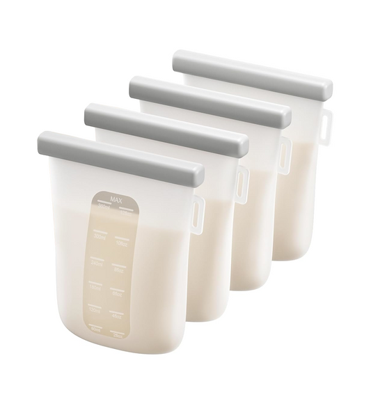 Reusable Breast Milk Storage Pouches (x4)