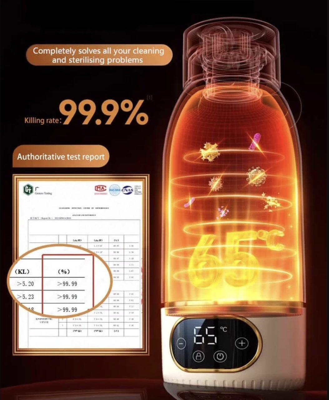 Portable Bottle Warmer PRO