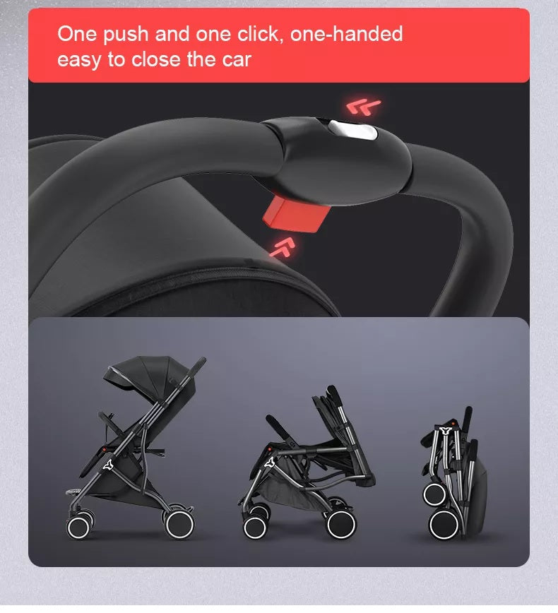 Baby Travel Stroller/ Pram - Compact & Lightweight